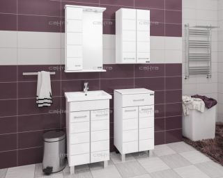 Тумба СанТа Омега 307002 45см белый